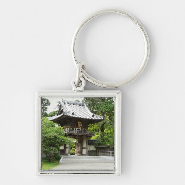 Porte-clés Jardin de thé japonais à San Francisco (Devant)