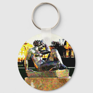 Porte-clés Jardin D'Tuilleries Peinture
