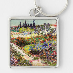 Porte-clés Jardin Floral Van Gogh À Arles Art Floral