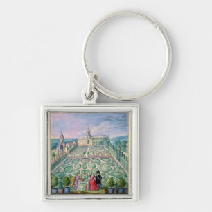 Porte-clés Jardin néerlandais, 1650 (la semaine sur le