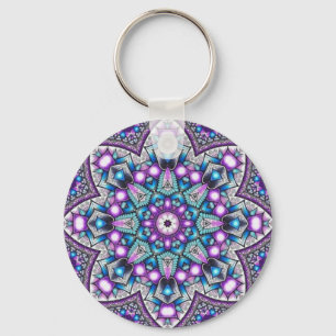 Porte-clés Jardin paisible Kaleidoscope Mandala