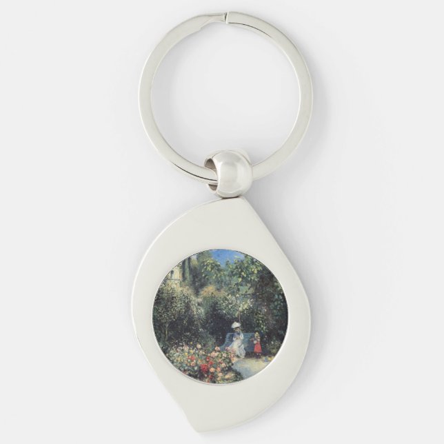 Porte-clés Jardin Pontoise Camille Pissarro (Devant)