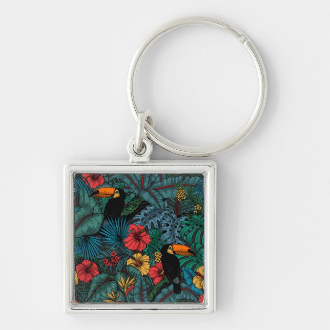 Porte-clés Jardin toucan (Devant)
