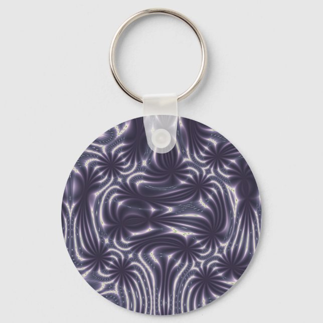 Porte-clés Jardin Violet (Recto)