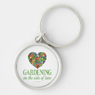 Porte-clés Jardinage sur le côté de l'amour