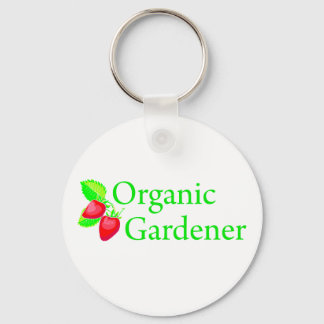 Porte-clés Jardinier bio - Fraises