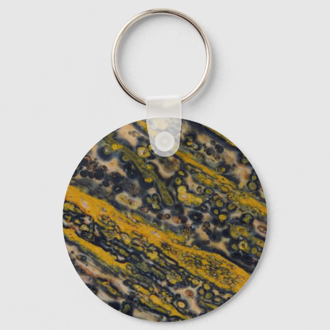 Porte-clés Jasper Océan (Recto)