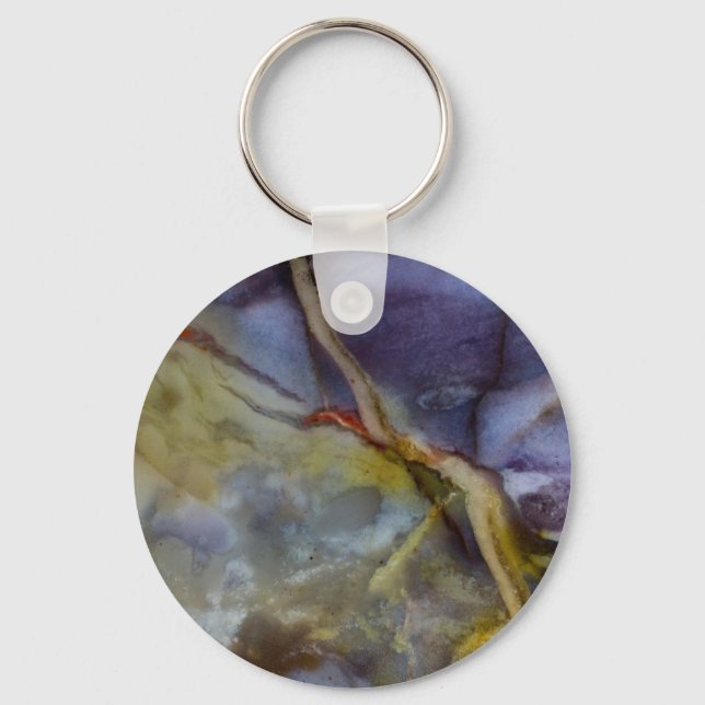 Porte-clés Jasper violet (Recto)