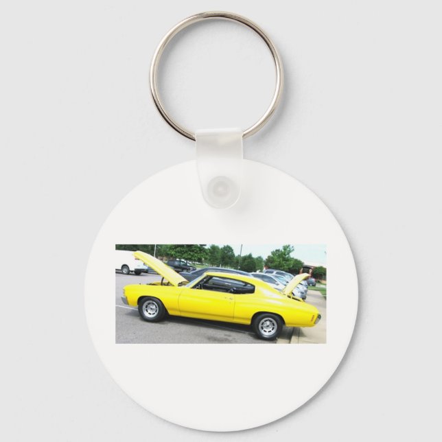 Porte-clés Jaune '72 Chevelle (Recto)