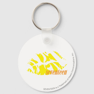 Porte-clés Jaune de zèbre