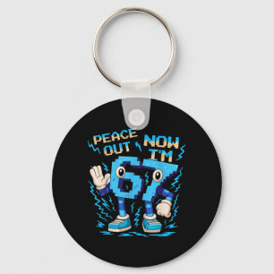 Porte-clés J'avais 6 ans Maintenant j'ai 7 ans Six Sept Brain