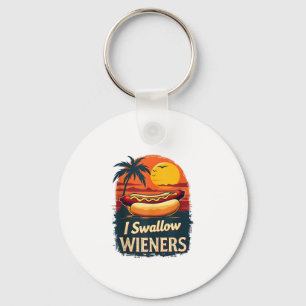 Porte-clés J'avale Saucy Wieners Drôle Adulte Plaisanterie Ho