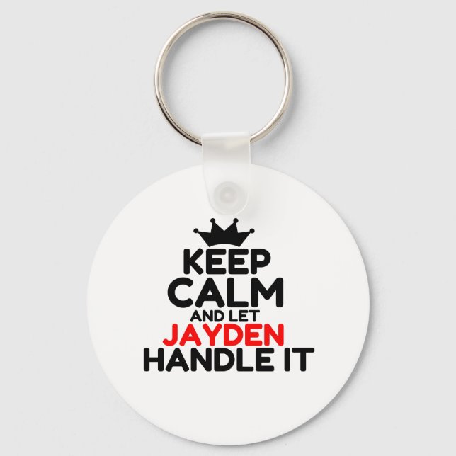 PORTE-CLÉS JAYDEN (Recto)