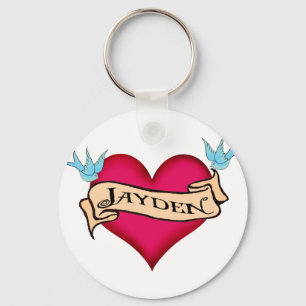 Porte-clés Jayden - T-shirts et cadeaux faits sur commande de