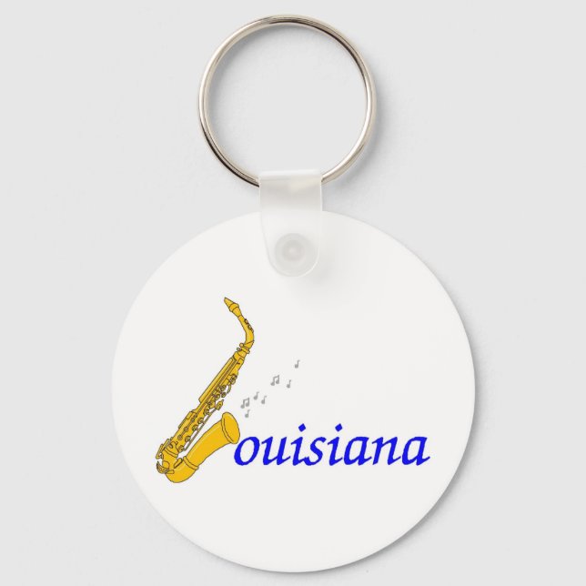 Porte-clés jazz louisien (Recto)