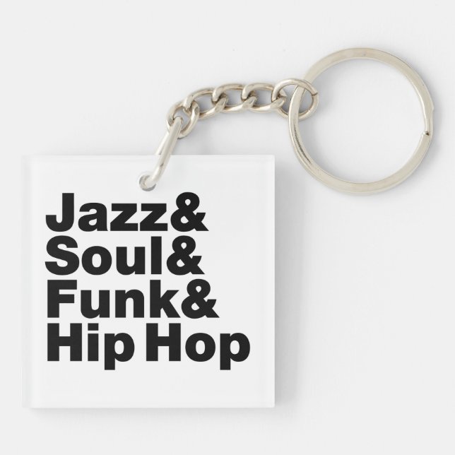 Porte-clés Jazz & Soul & Funk & Hip hop (Dos)
