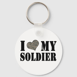 Porte-clés J'Coeur Mon Soldat