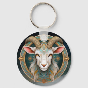 Porte-clés JDR Fantastique Emblème de la Chèvre de Grimmloch