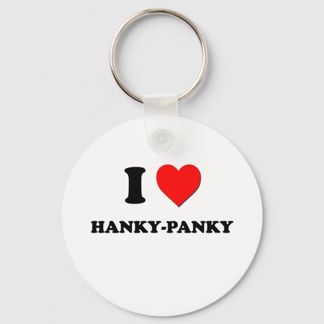 Porte-clés Je Coeur Hanky-Panky (Recto)