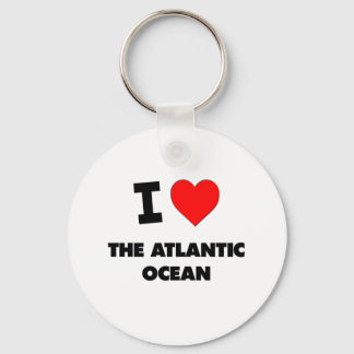 Porte-clés Je Coeur L'Océan Atlantique