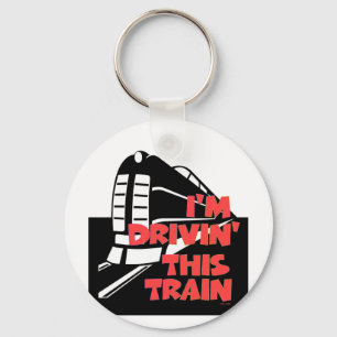 PORTE-CLÉS JE CONDUIS CE TRAIN