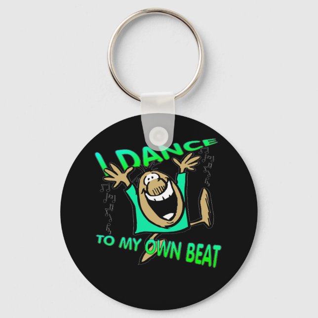 Porte-clés Je Danse À Mon Propre Beat Porte - clé Dancer Don (Recto)
