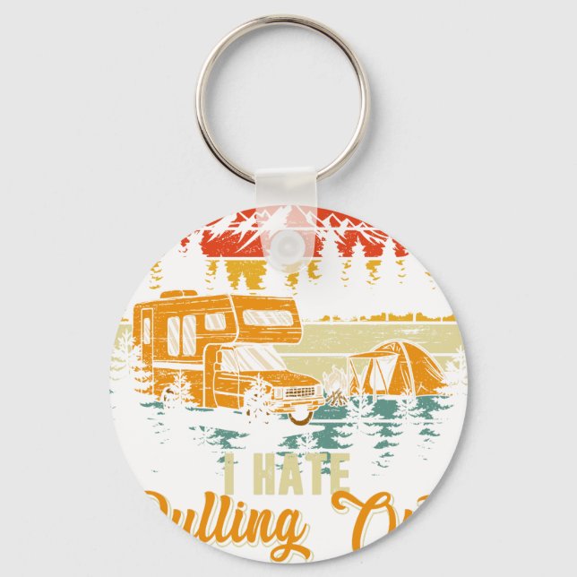 Porte-clés je déteste tirer (Recto)