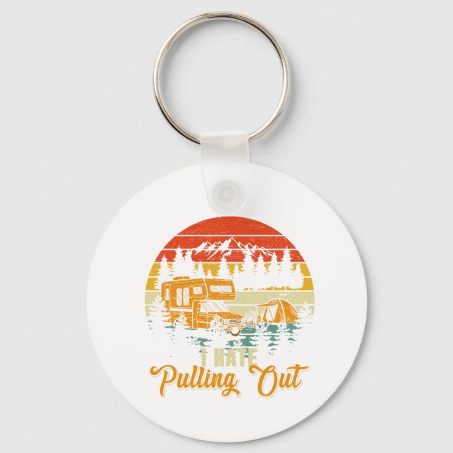 Porte-clés je déteste tirer (Recto)