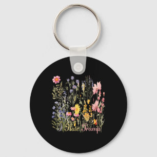 Porte-clés Je Déteste Trump Fleurs sauvages Trump Hater Jamai