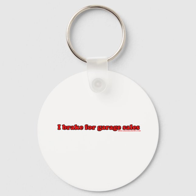 Porte-clés Je Freins Pour Les Ventes De Garage (Recto)