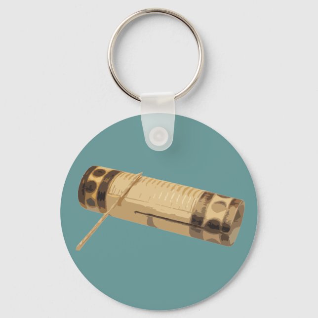 Porte-clés Je Joue Au Guiro ! (Recto)