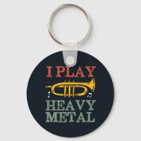 Je Joue Lourd Metal Funny Trumpet Player Musique P