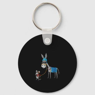 Porte-clés Je me fiche complètement de la souris drôle d'anim