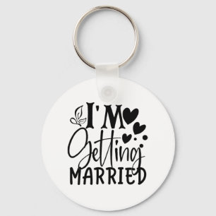 Porte-clés Je me marie Amour Mariage engagé Marié