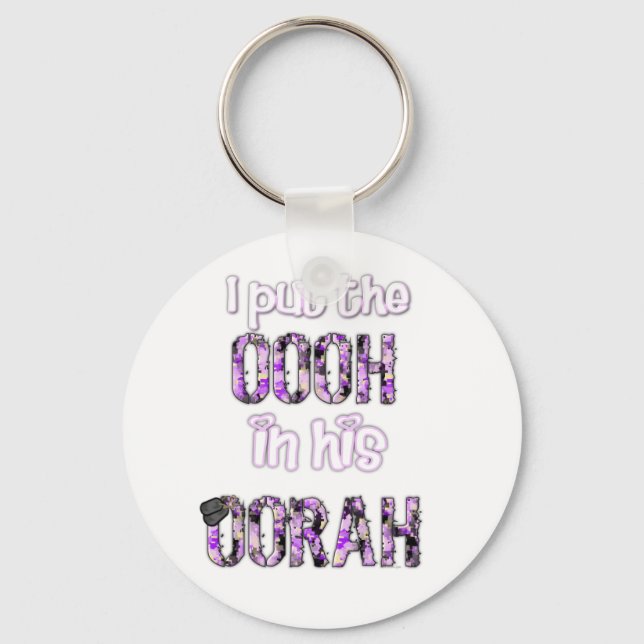 Porte-clés Je mets l'OOH dans son OORAH (Recto)