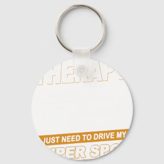 Porte-clés JE N'AI PAS BESOIN DE THÉRAPIE Chevrolet Super Spo