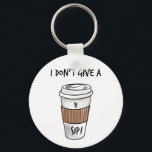 Porte-clés Je ne donne pas de carte drôle pour ami<br><div class="desc">Conçu par The Arty Apples Limited</div>