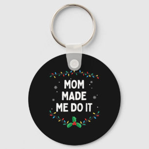 Porte-clés Je ne fais pas correspondre les tenues de Noël Mam