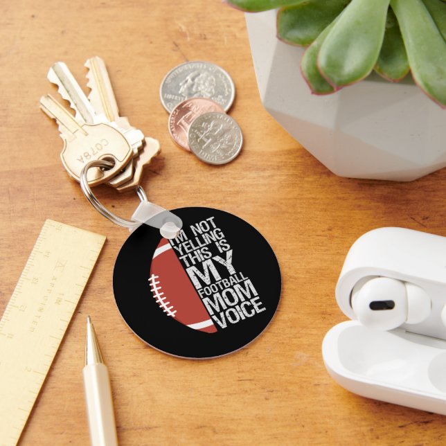 Porte-clés Je ne hurle pas Ceci est mon cadeau de football ma (Bureau)
