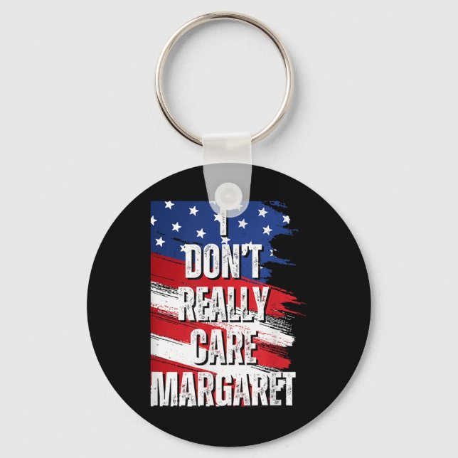 Porte-clés Je Ne M'Occupe Pas Vraiment Margaret Funny Jd Vanc (Recto)
