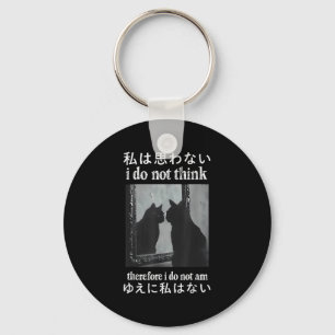 Porte-clés Je Ne Pense Pas Donc Que Je Ne Suis Pas Japonais C