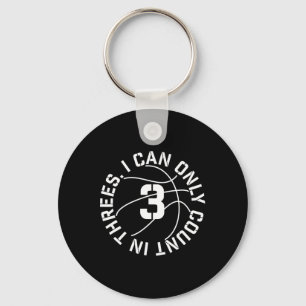 Porte-clés Je Ne Peux Compter Que Dans 3 S Bysketbyll 3 Point