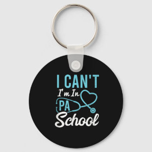 Porte-clés Je ne peux pas, je suis médecin scolaire en PA, ét