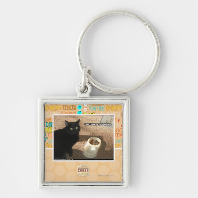 Porte-clés Je ne sais pas que vous vous êtes inquiétés (Devant)