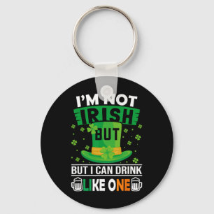 Porte-clés Je ne suis pas Irlandais mais je peux boire comme