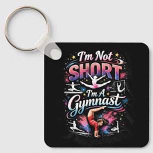 Porte-clés Je ne suis pas petite, je suis gymnaste