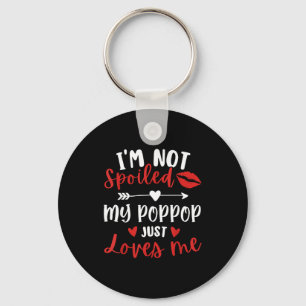 Porte-clés Je ne suis pas siled mon P P m'aime réunion de fam