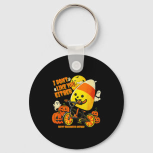 Porte-clés Je ne t'aime pas non plus Joyeux Halloween quand m