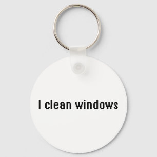 Porte-clés Je nettoie les fenêtres