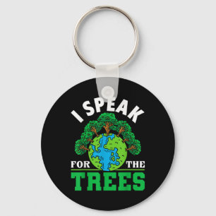 Porte-clés Je parle pour les arbres - Protection de l'environ